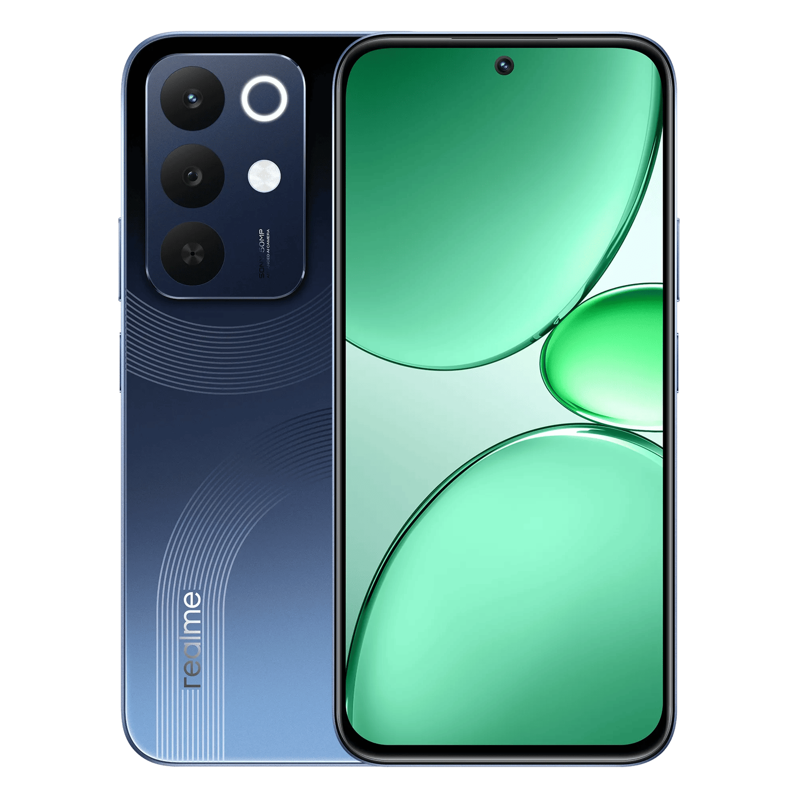 Realme-15x-5g-marine-blue-8gb-256gb-Front-Back-View REALME 15X - Image 1